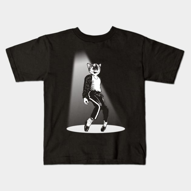 Cat of Pop Kids T-Shirt by swcf